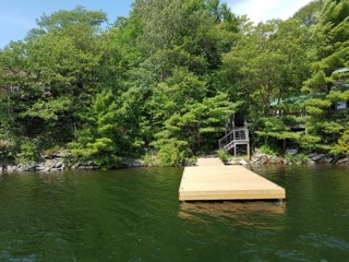 10ft x 30ft Floating Pontoon Dock in Georgian Bay.jpg